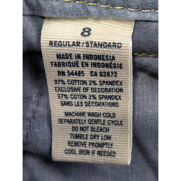 American Eagle Outfitters Womens Size 8 Khaki Stretch Bootcut Pants - Picture 4 of 10